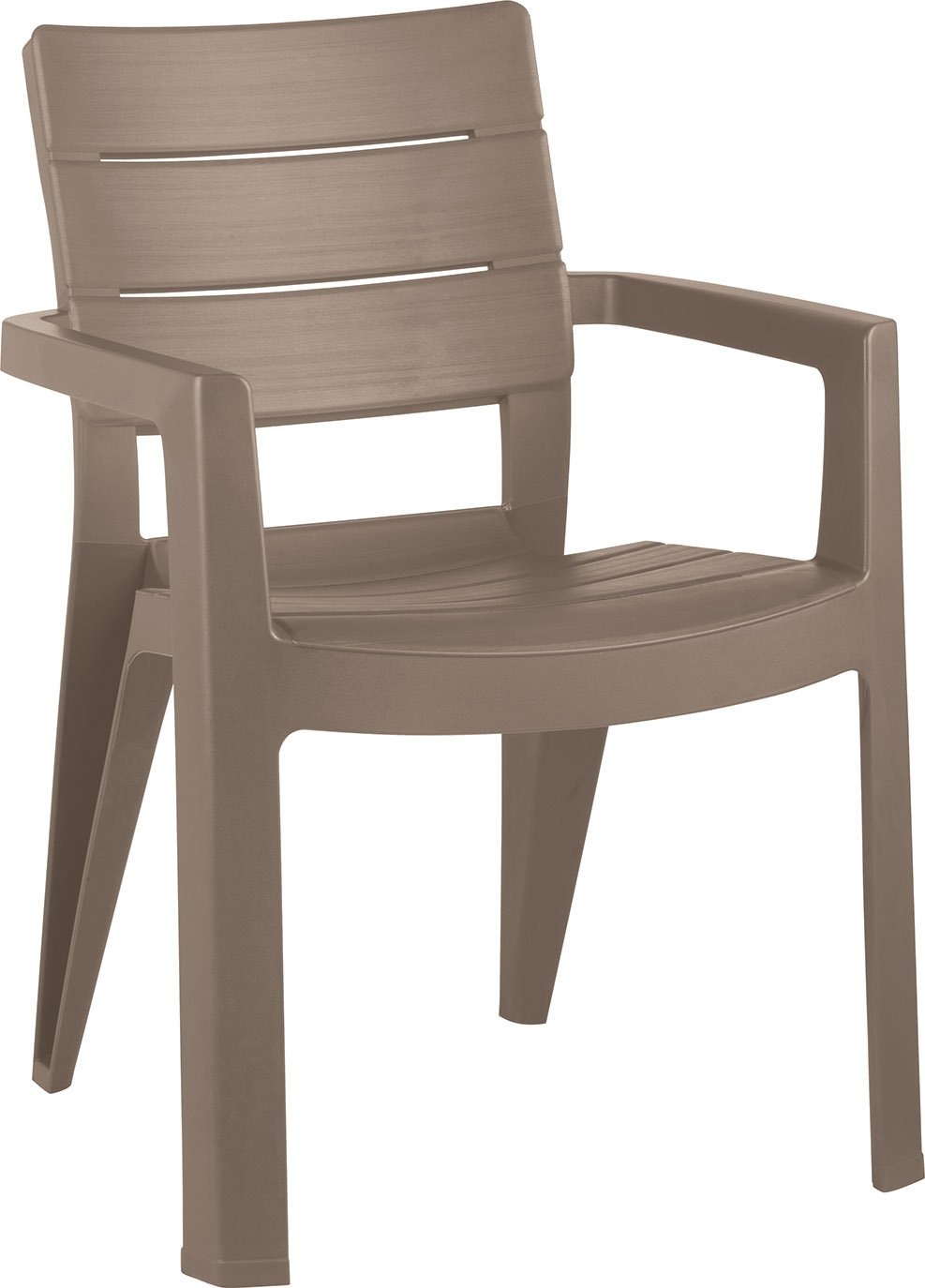 Пластиковый стул с невысокой спинкой IBIZA