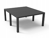 Стол Julie Double table 2 configurations, графит