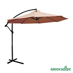Уличный зонт Green Glade (диаметр 3 м) светло-коричневый 8 спиц